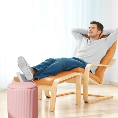 Tabouret de rangement rond, chaise ronde avec rangement, fauteuil de maquillage, convient pour la chambre à coucher, le salon, la salle de bain, le bureau