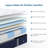 Snooze Button Collection Inofia Pocket Sprung Mattress-94230875