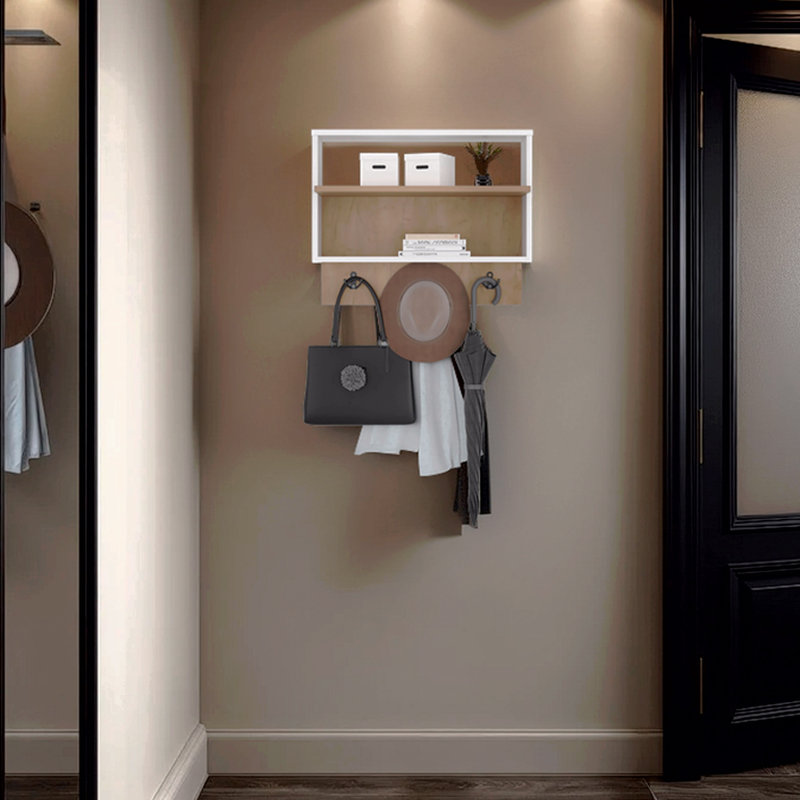 Console avec tablette ouverte, conception mince, solution de rangement moderne pour le vestibule ou le salon
