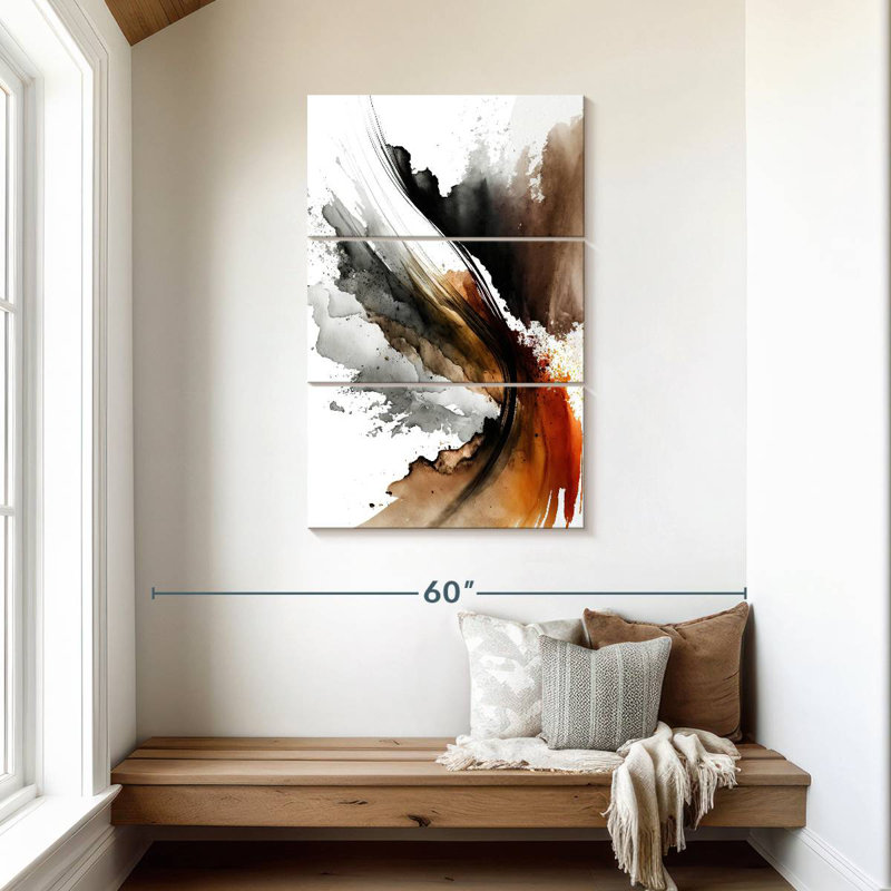 Avery Earthy Abstraction, H 45 po x l 28 po