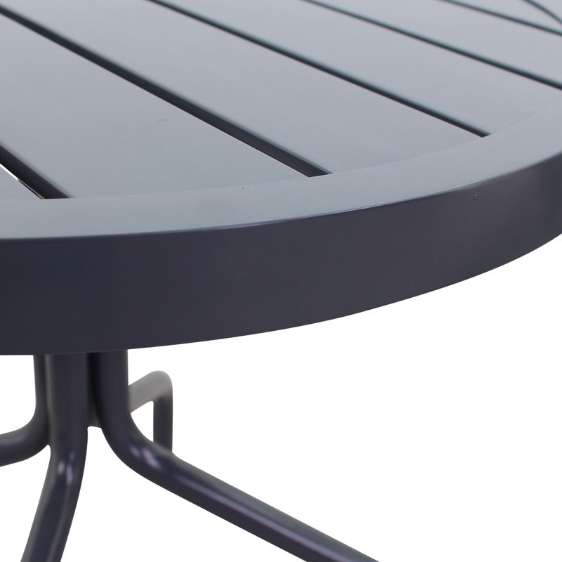 Table d'appoint en aluminium Abbie-Lea