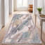 Tapis Opal Moderne Abstrait Turquoise Polyester Lavable-917515095