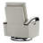 Britnee Genuine Leather Swivel Power Recliner-1194143528