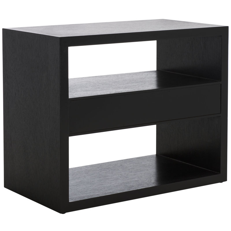 Table de chevet Brilan, Noir