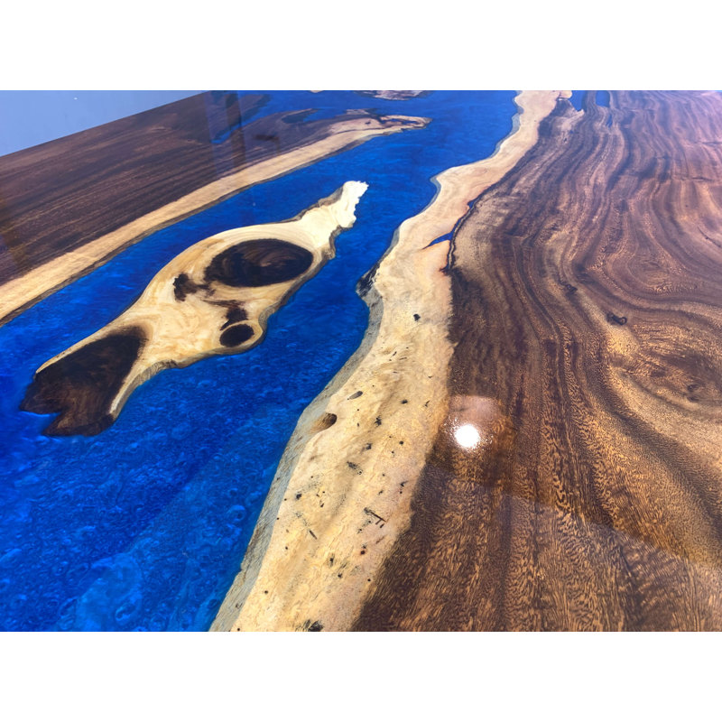 Gerfred Solid Wood Top Dining Table