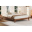 Durable Bamboo Platform Bed Frame with Extra Storage and Easy Assembly