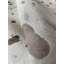 Tapis blanc en peau de vache vieillie
