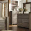 Commode 6 tiroirs avec miroir Keicha