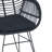 Buschi Round Wicker Rattan Patio Waterproof Seating Set with Cushions and Table-554873184-554873187
