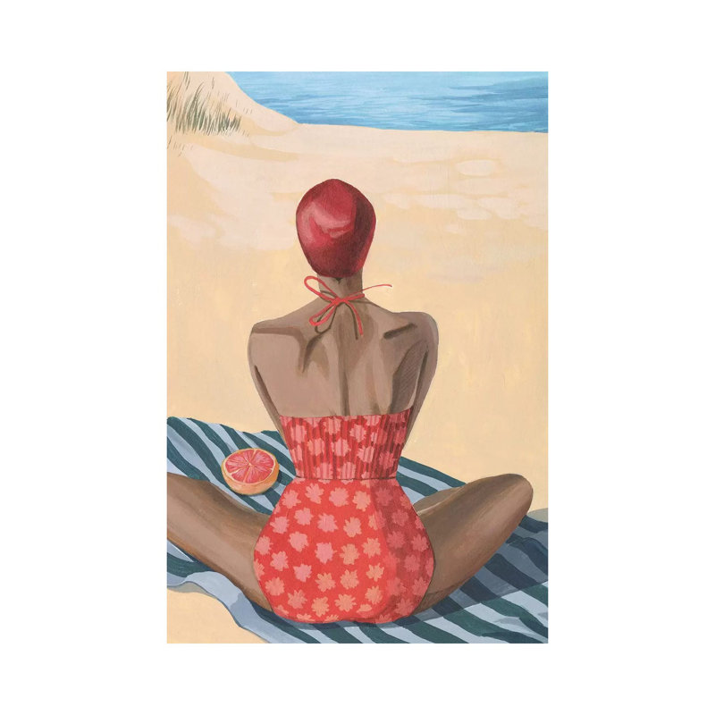 Pomello Beach II by Grace Popp - Wrapped Canvas Gallery-Wrapped Canvas Giclée, 101.6 cm H x 66.04 cm W
