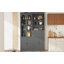 Armoire décorative, buffet autoportant, garde-manger avec tiroirs, tablettes et plateaux coulissants-290469264