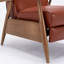 Fauteuil inclinable en cuir Imona-1944730872