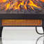 17 Inch Freestanding Electric Fireplace Stove Heater With 3D Flame Effect-117846621