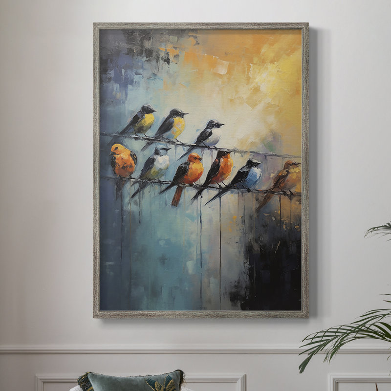 ANIMALS Series, impression encadrée au format XXIV - bois massif, H 11 po x l 9 po