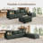 Anureet U-Shaped Modular Storage Sectional Sofa Reversible Couch-658649455-658649449-660321104