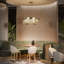 Lustre Skylar Gold & Crystal Bar Led