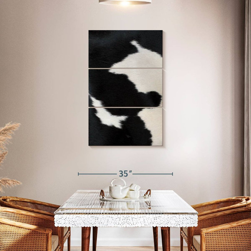 Brampt Cow Hide, 45" H x 28" W