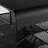 Onyx Mesh Solid Top Horizontal Hanging Paper Tray