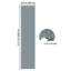 Rouleau de garage gris-63871087