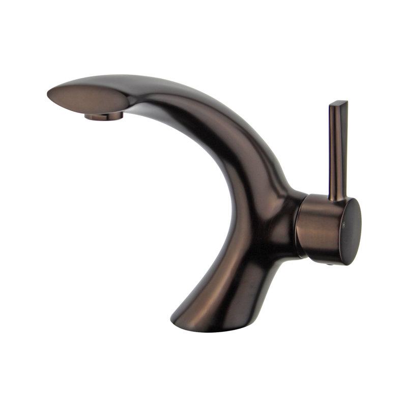 Avian Single-handle Bathroom Faucet with Drain Assembly, Oil Rubbed Bronze