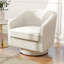 Fauteuil demi-tonneau pivotant Red Barrel Studio-2062523397