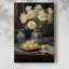 Motif floral rétro CCVII - Cavas enveloppés de galerie-108825610