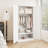 36 Inch Wide Metal Wardrobe Cabinets Storage Cabinets with Lock-349473208