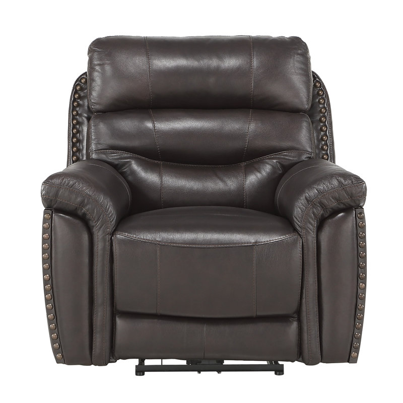 Fauteuil inclinable standard en cuir Robillard