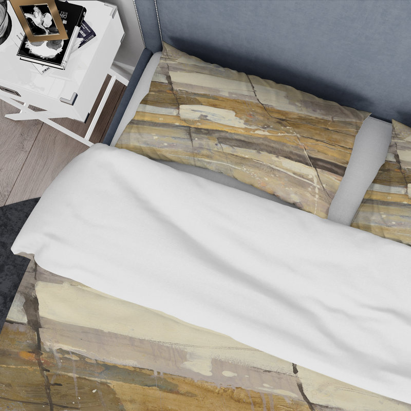 Ensemble de housse de couette pour les minéraux au feu et à la glace v, Twin Duvet Cover + 2 Shams