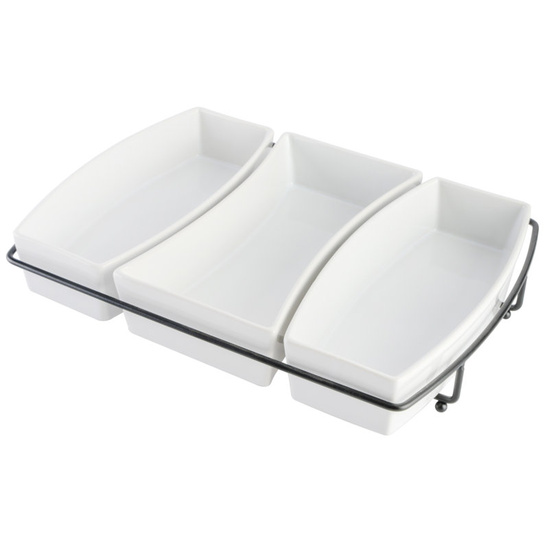 Gibson Home Gracious Dining 4 Piece Serving Set