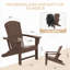 Chaise Adirondack d'extérieur Hdpe-199080819