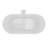 Charisma 67 in. L x 29-1/2 in. W x 22-7/8 in. H Freestanding Acrylic Bathtub-96207716