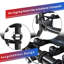 KINWELL 127cm Hexagon Fitness Trampoline with Handlebar-54636130