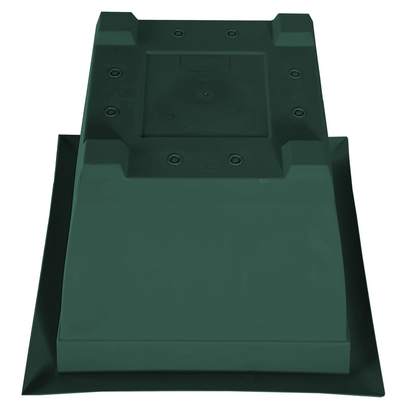 Eco-Friendly Turtle Green 15" Square Self-Watering Planter Box