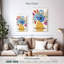 Affiche du marché aux fleurs Harnek Amsterdam Bouquet-108663432