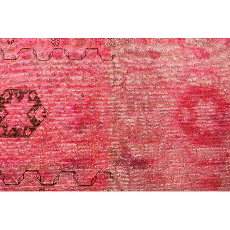 Tapis de couloir turc authentique authentique dans des couleurs vives, idéal pour le couloir ou le salon