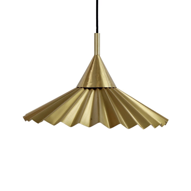 Luminaire suspendu en laiton 1 lumière Vlasios