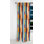 Vibrant Serenity - Motif de lignes bleues et roses - Rideau occultant à rayures - 1 panneaux