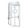 Chequetta 42.13'' Glass Top Console Table