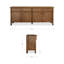 Caroline Sideboard Warm Brown