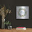  «Cedar Blues Wreath» par Art Licensing Studio, art mural en métal, 12 po x 12 po-1745246972