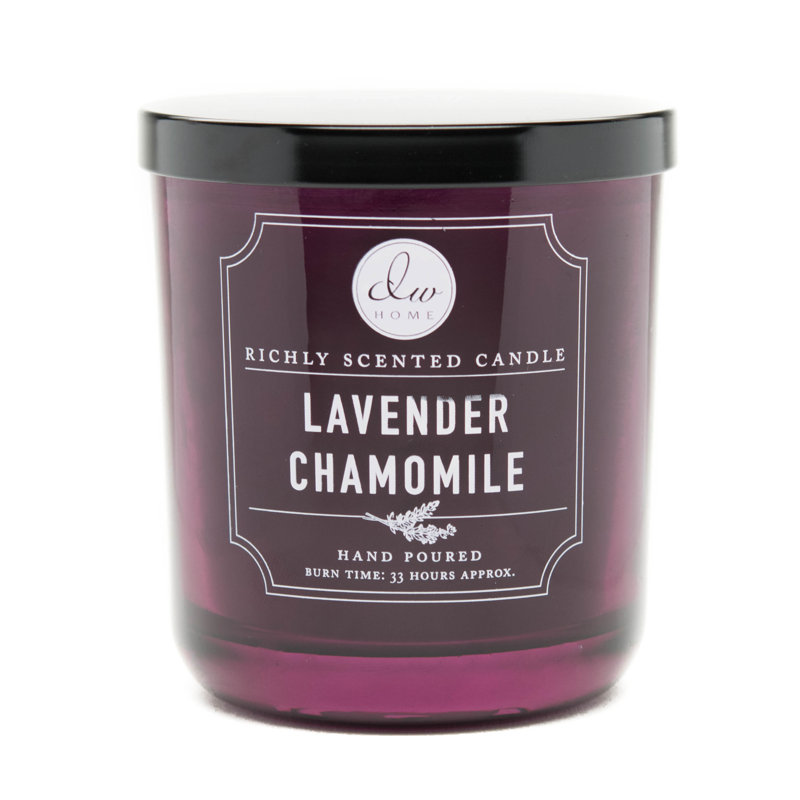Bougie parfumée à la camomille Signature, H 4 po x l 3,75 po x P 3,75 po, 1