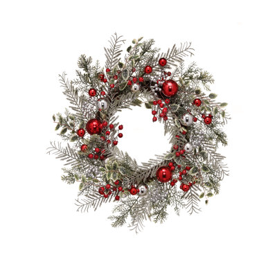 24" Bauble Wreath