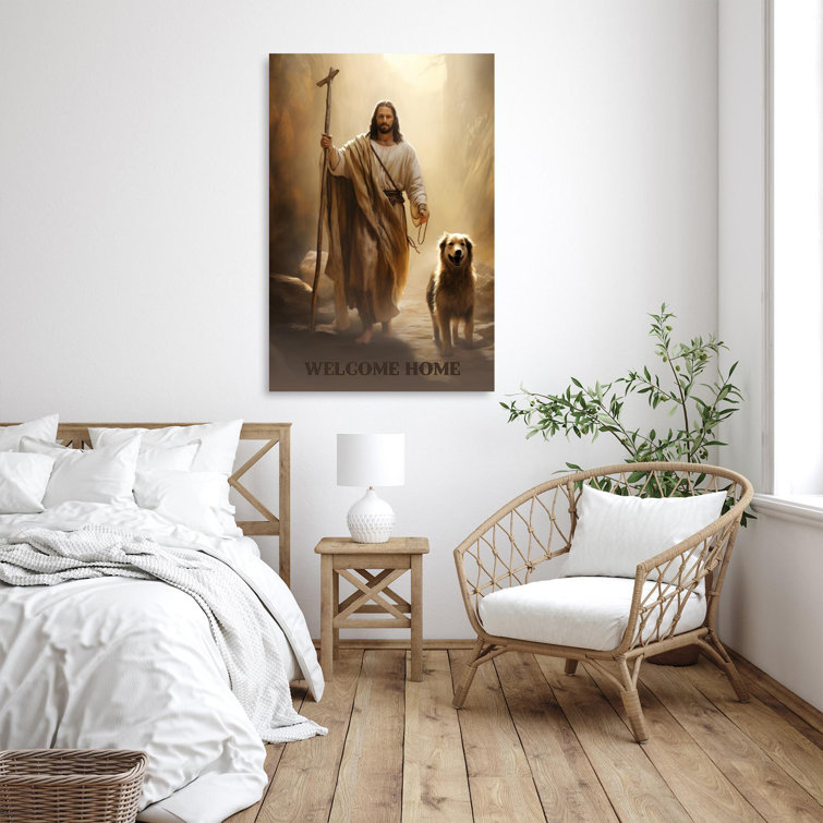 Welcome home hall canvas prints - TenStickers