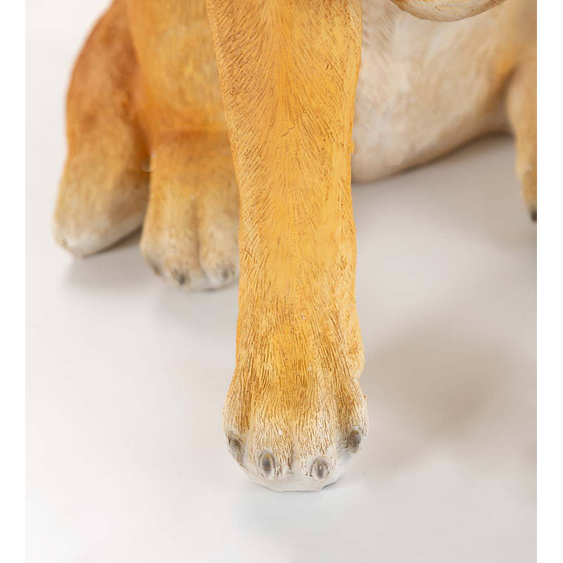 Labrador Figurine with Removable Holiday Wreath