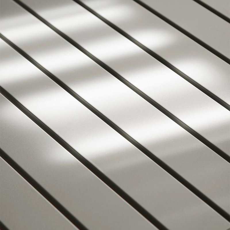 Table de salle à manger carrée, Blanc rétro