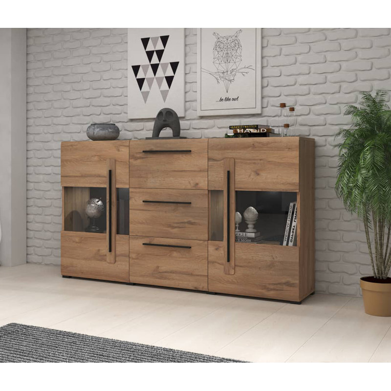 Berda 180cm Sideboard, Oak