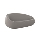 Stone 78.75" Wide Outdoor Patio Sofa
