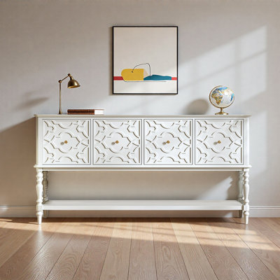 Valladares 69'' Wide Solid Wood Buffet Table