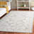 Cemaliye Ebony Hand Tufted Wool Cotton Floral Rug in Ivory/Gray/Dark Gray-2036613048